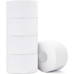 Athletic Tape,5 Pack White Sports
