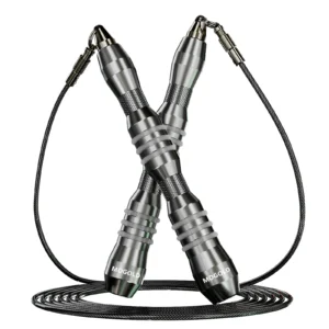 MOGOLD Jump Rope | Metal Non-Slip Handles