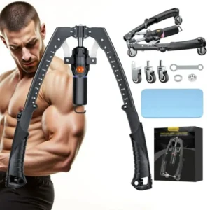 Twister Arm Trainer, 3 in 1 Workout Equipment with Ab Roller Wheels