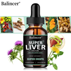 Super Liver Support  Liquid Drops - with Milk Thistle - Liver Cleanse Detox