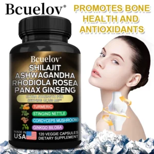 8-in-1 Shilajit Pure Himalaya Capsules