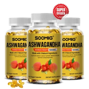 Ashwagandha 5000mg Vegetarian Capsules
